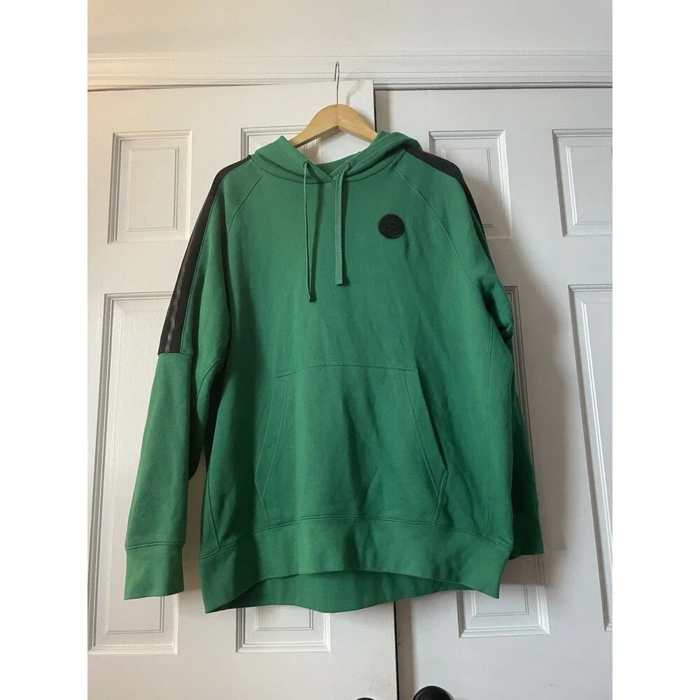 Nike NBA Boston Celtics Courtside Pullover Hoodie Green Black Men's XL